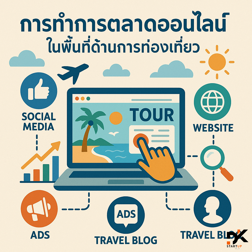 ผลงานการทำการตลาดออนไลน์ภาคใต้